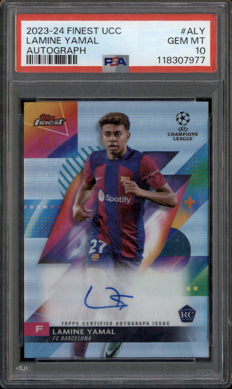 【激レア・PSA鑑定品】 Lamine Yamal ラミンヤマル直筆サイン RC 激レア・PSA鑑定品】 Lamine Yamal ラミンヤマル直筆サイン RC