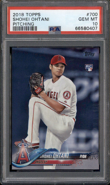 2018 Topps #700 Shohei Ohtani RC PSA 10 – Burbank Cards