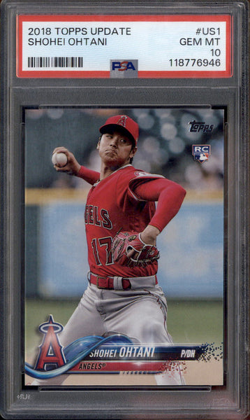 ゲームセンター・ゲームカード 2018 Shohei Ohtani  Topps PSA 10 ゲームセンター・ゲームカード 2018 Shohei Ohtani Topps PSA 10