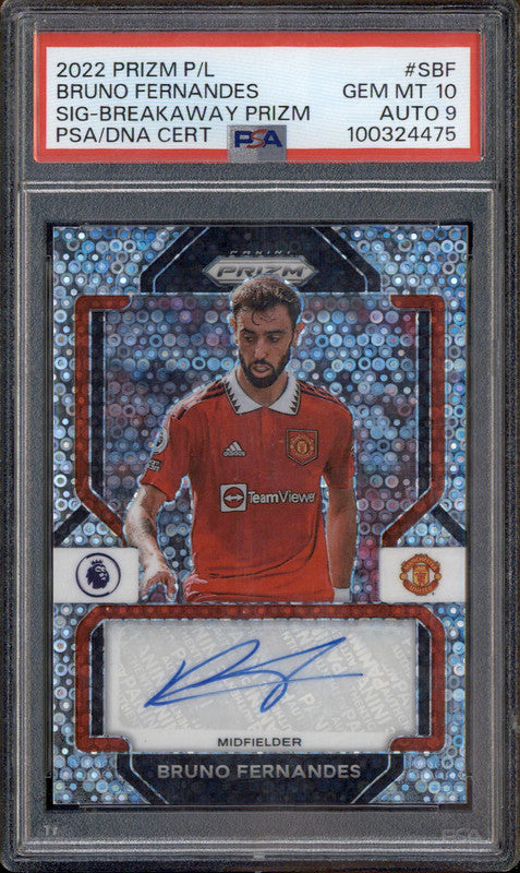 2022 Panini Prizm Signatures Prizms Breakaway #S-BF Bruno