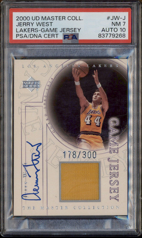 2000-01 Upper Deck Lakers Master Collection #IV Jerry West