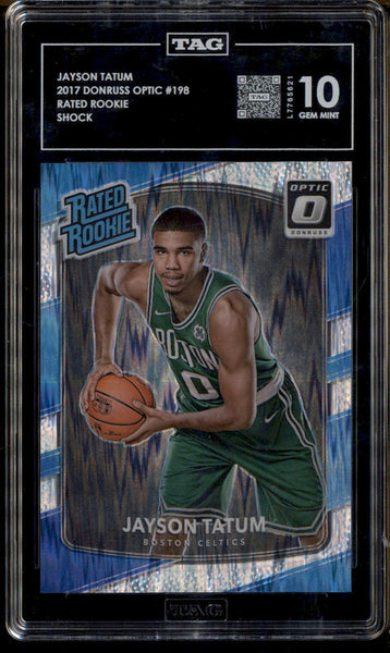 2017-18 Panini Donruss Optic Rated Rookie Shock #198 Jayson