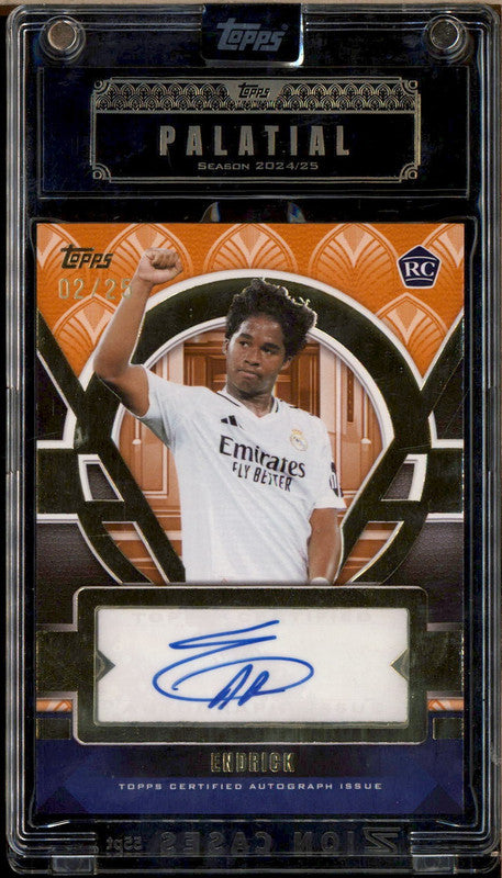 2024 Panini Prizm Copa America Phenomenon Orange #25 Endrick RC