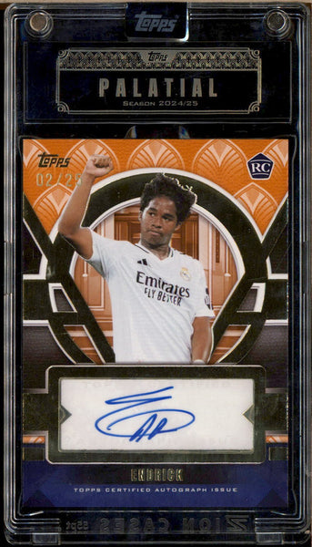 2024 Panini Prizm Copa America Phenomenon Orange #25 Endrick RC