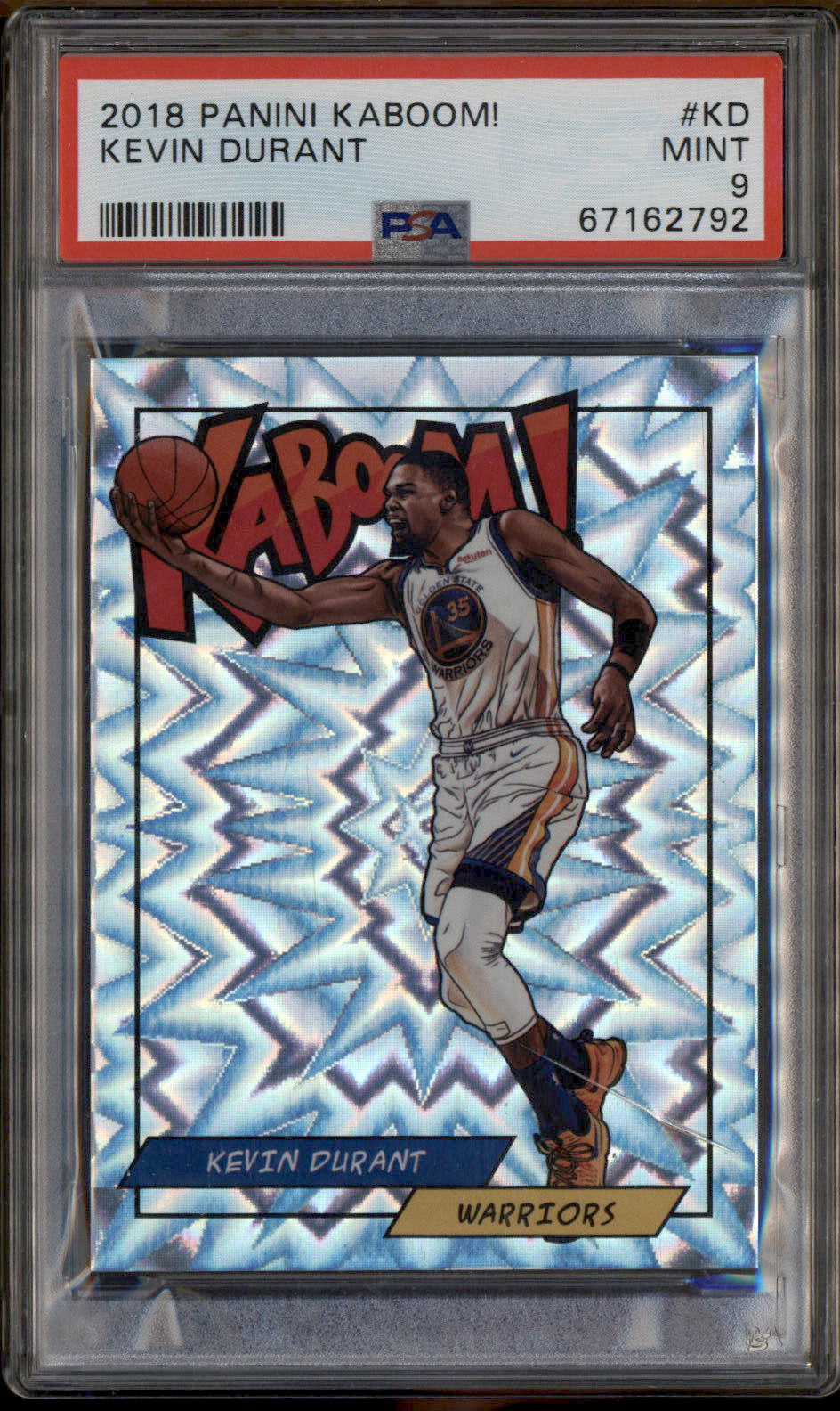 Panini KABOOM カブーン Kevin Durant KD カード Kevin Durant 2024 Revolution #10 Kaboom! (Vertical) - Gold