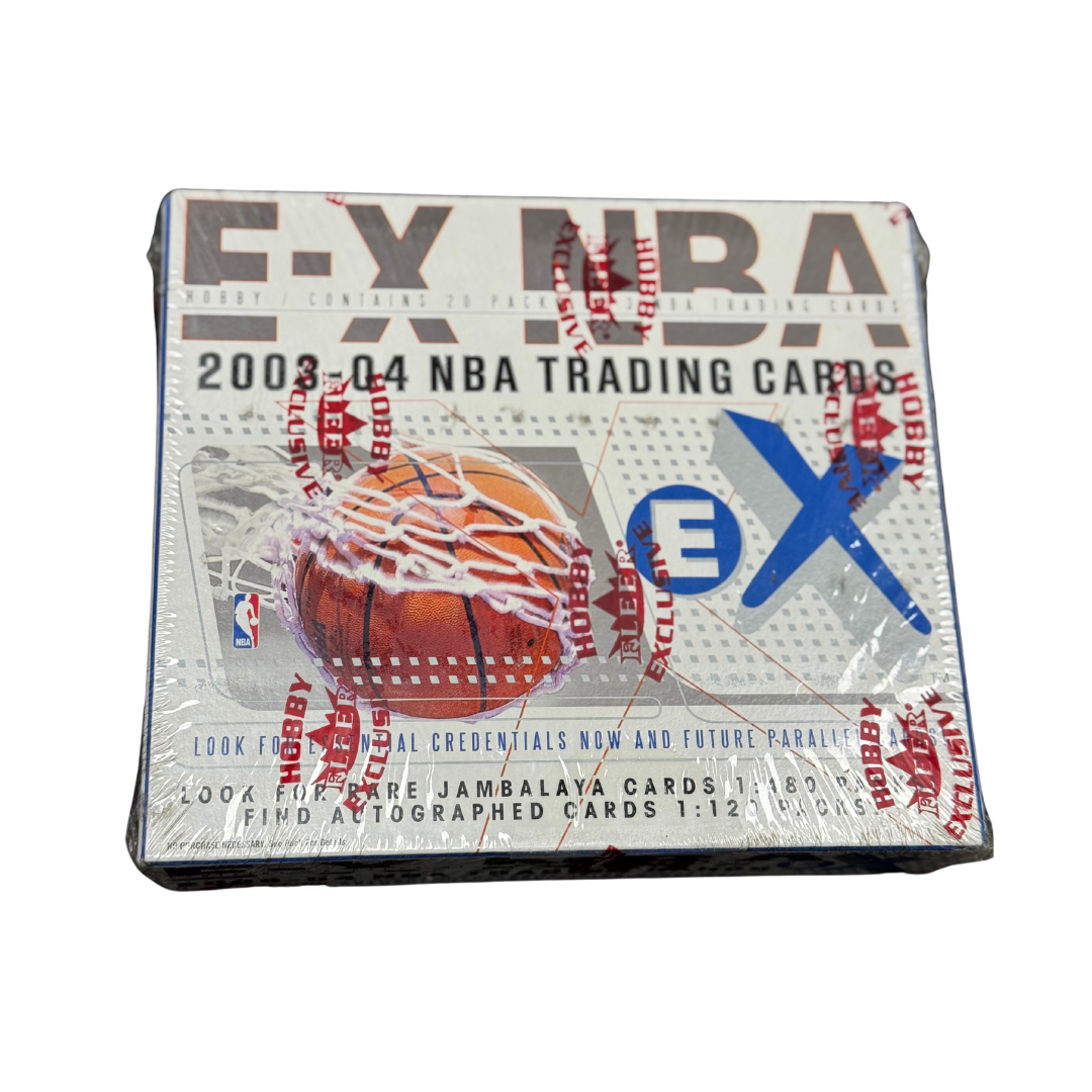 2003-04 Fleer E-X Basketball Hobby Box