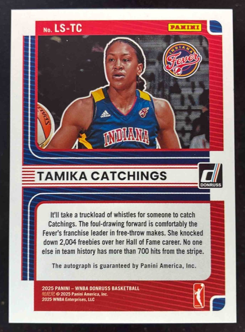 2025 Donruss WNBA Legendary Holo Frame #LS-TC Tamika Catchings