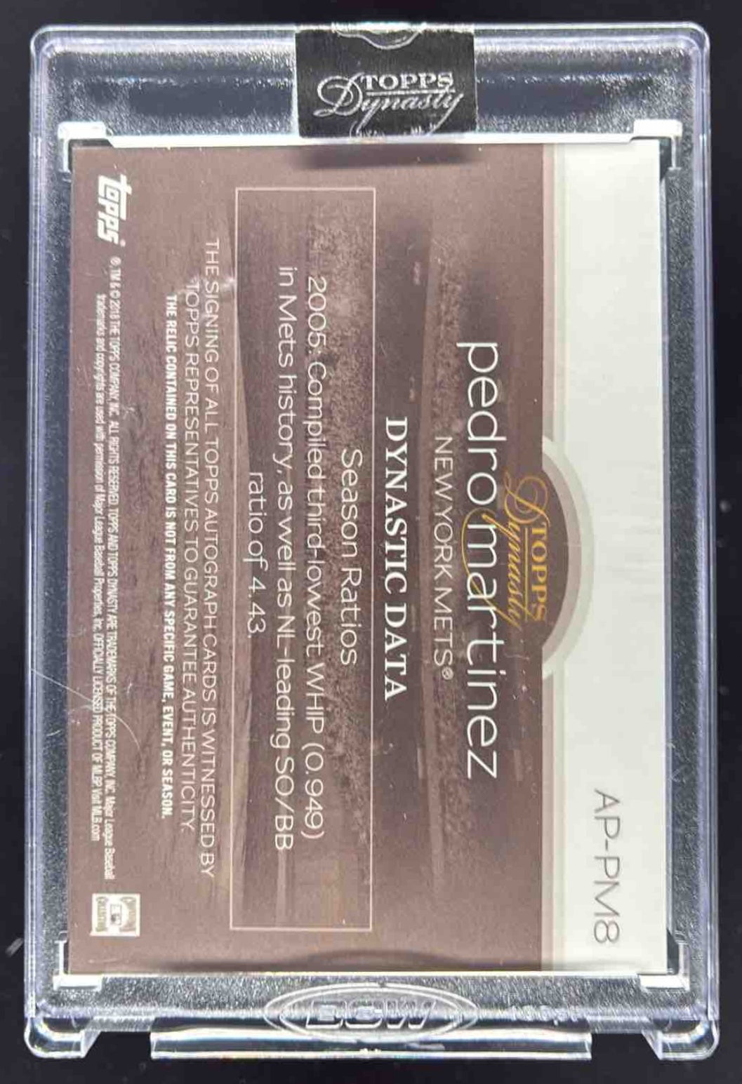 2018 topps ペドロ マルチネス 5色パッチオートカード 2018 topps ペドロ マルチネス 5色パッチオートカード - メルカリ