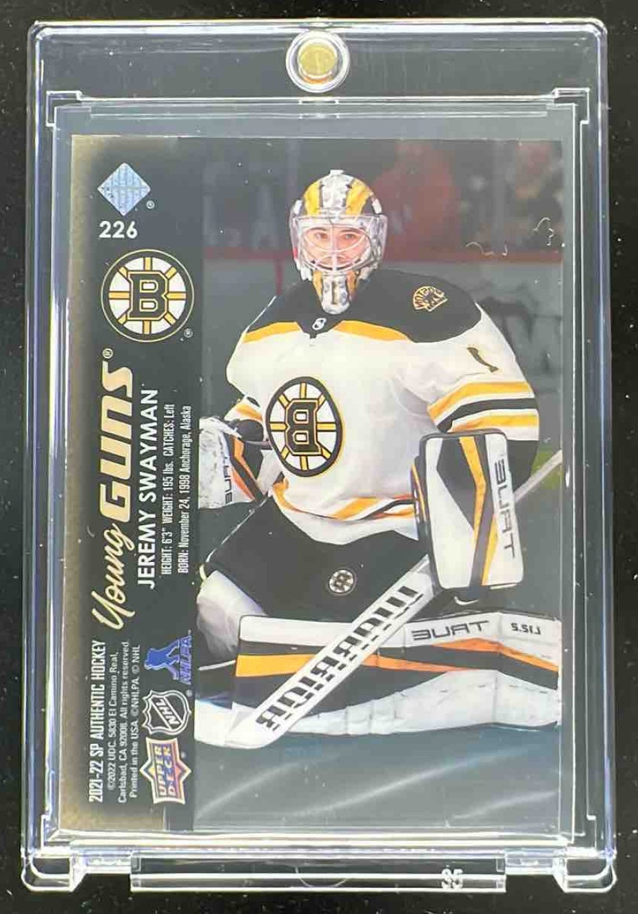 2021-22 SP Authentic Upper Deck Young Guns Acetate #226 Jeremy