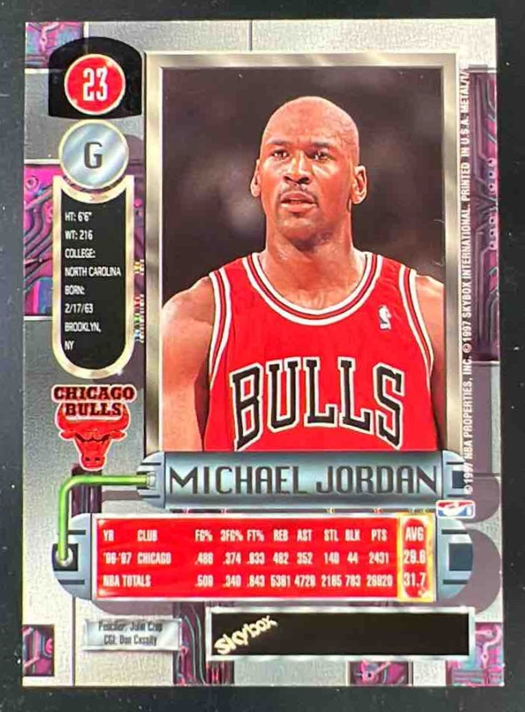 マイケル・ジョーダン 1997-98 l Universe マイケル・ジョーダン 1997-98 l Universe マイケル・ジョーダン 1997