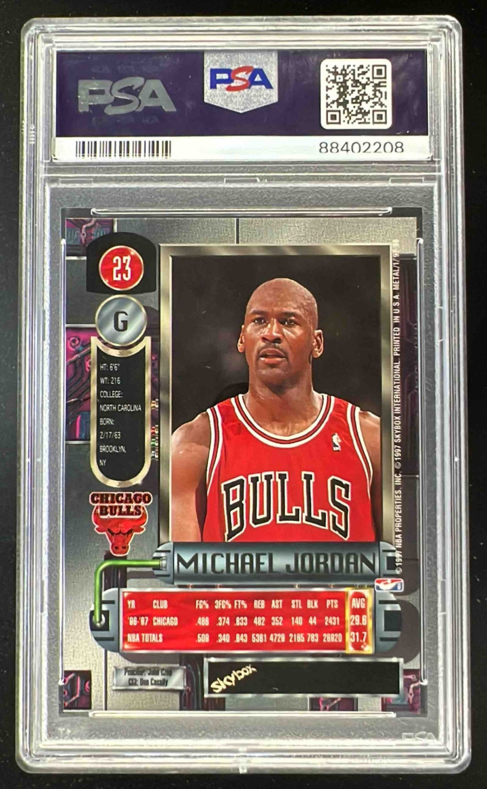 その他 PSA8 1997 l Universe Michael Jordan その他 PSA8 1997 l Universe Michael Jordan その他 PSA8 1997 l