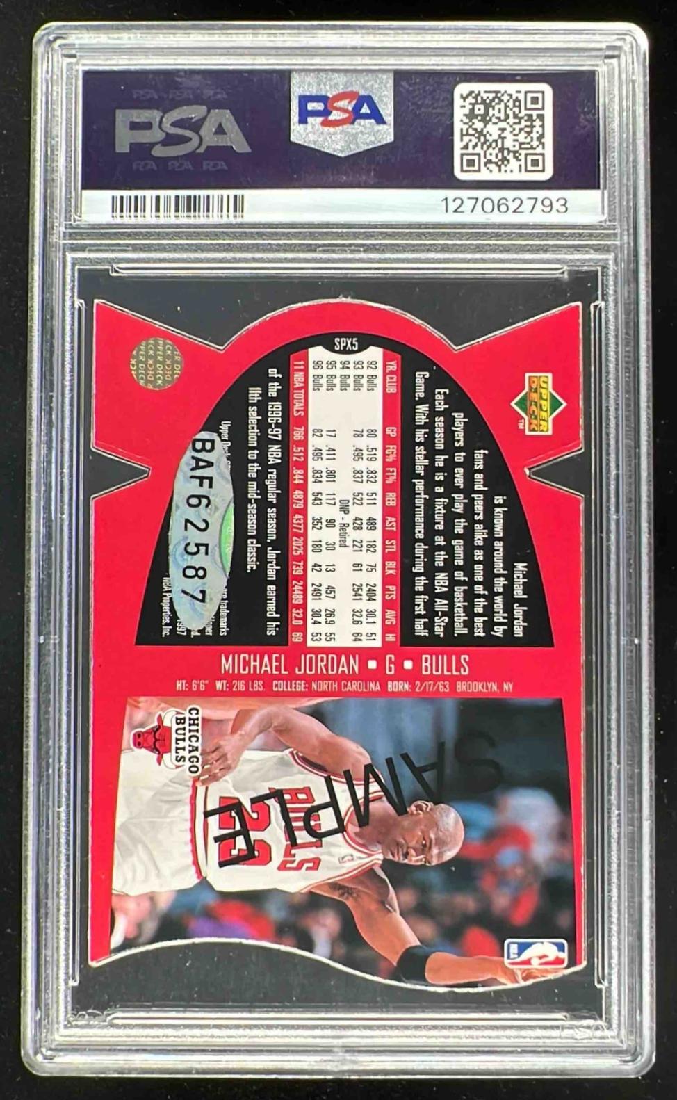michael jordan autograph psa