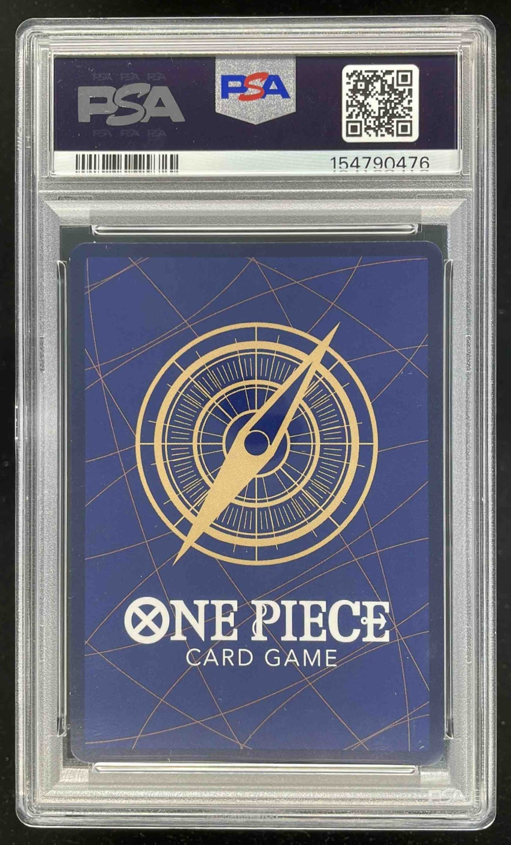 2025 One Piece OP12 EN #037 Dead Man's Game Alternate Art PSA 10