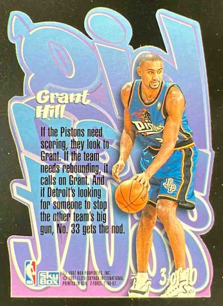 その他 big man on court z-peat grant hill nba その他 big man on