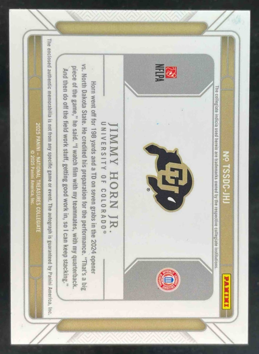 2025 National Treasures Collegiate Team #21 Jaylin Noel Auto /75