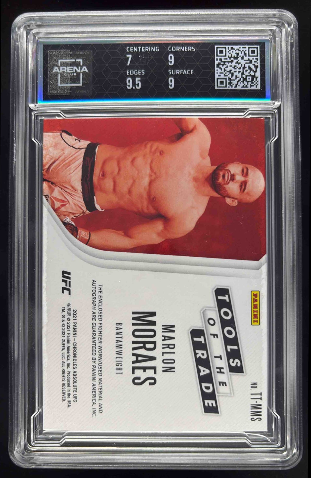 2021 Chronicles UFC Absolute TOTT Prime #TT-MMS Marlon Moraes Auto