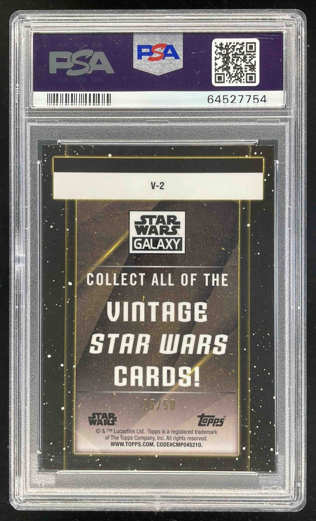 2021 Topps Chrome Star Wars Vintage Purple Hero Action Figures /50
