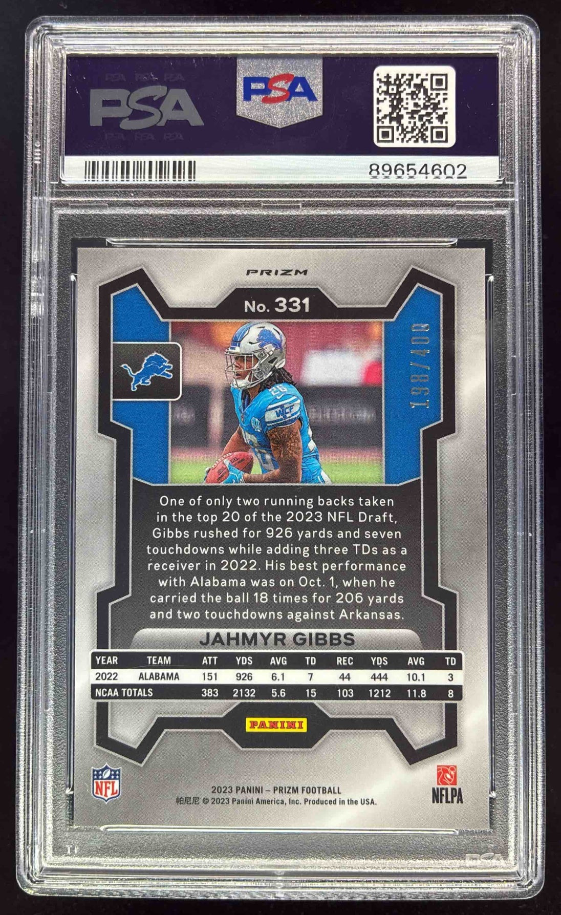 クリストファー・エンクンク PANINI PRIZM #10 2024 Panini Prizm Portals Green Xavier Worthy ROOKIE #10 CGC 10