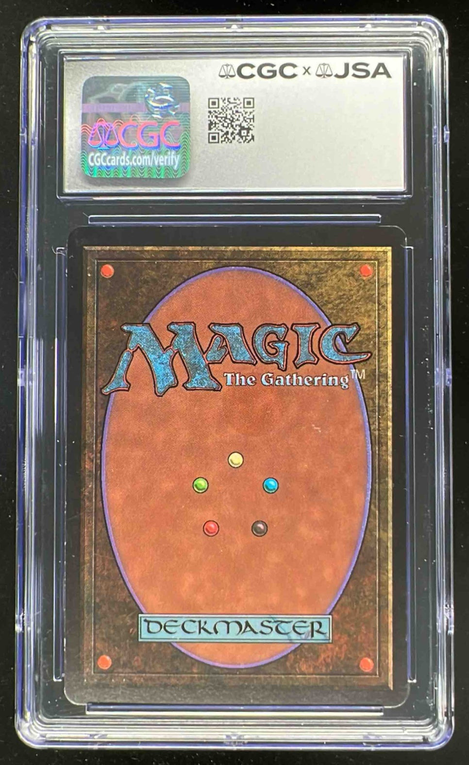 1993 Magic the Gathering Limited Edition Rare Mark Tedin Auto Chaos Orb CGC 5