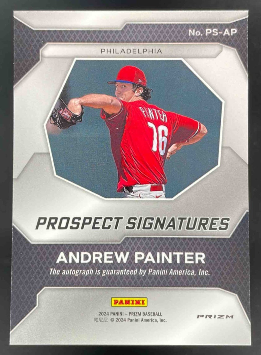 2024 Panini Prizm Prospect Signatures #PS-AP Andrew Painter