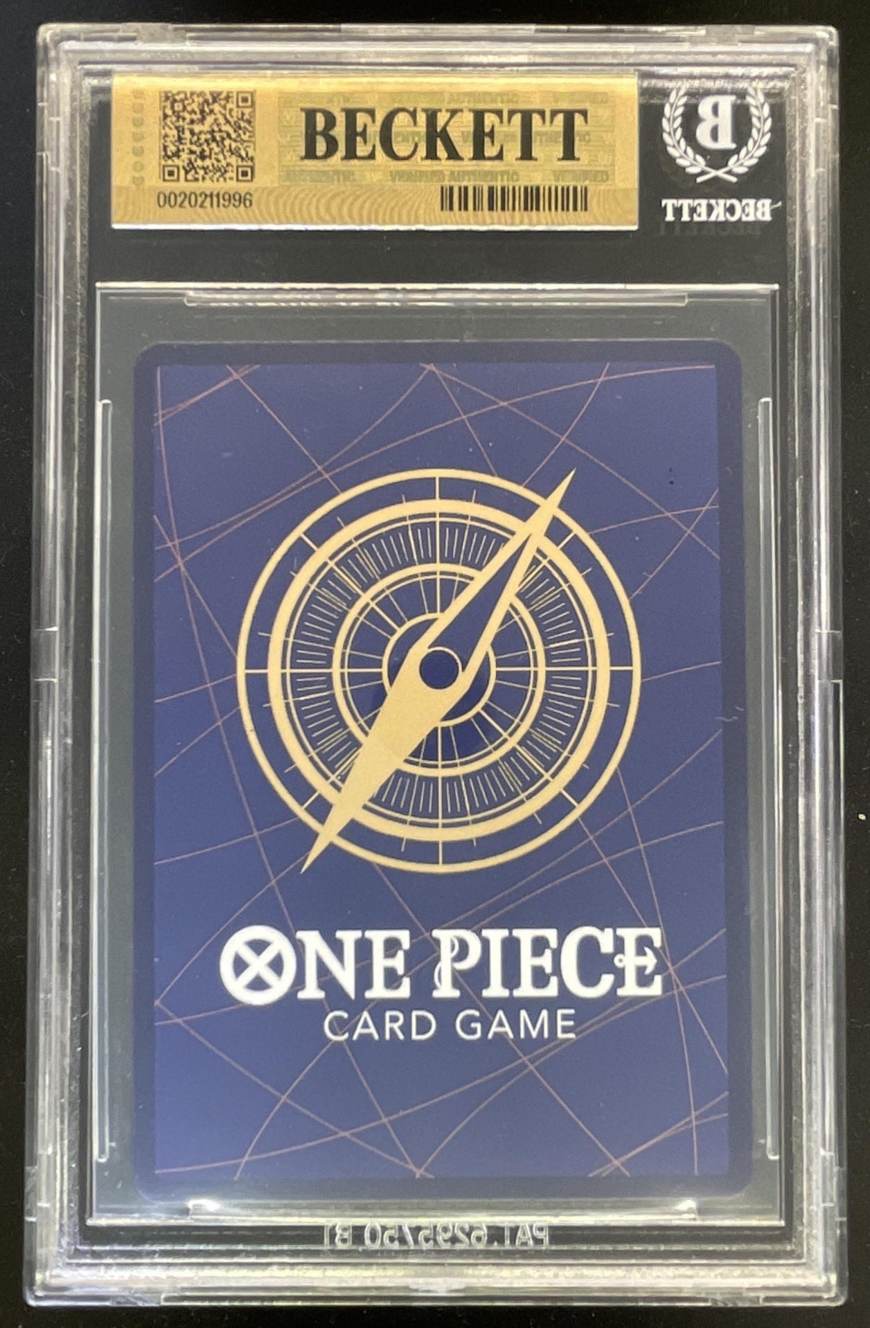 One Piece Dracule Mihawk Manga - The Azure Sea's Seven OP14 BGS