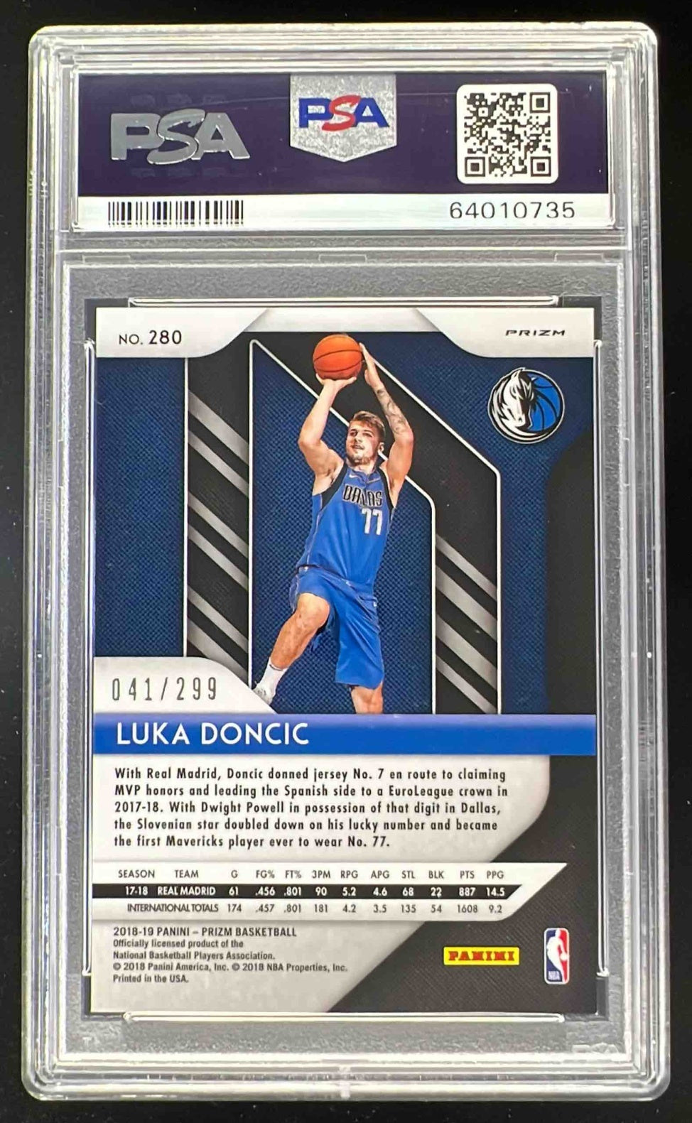 23-24 PANINI PRIZM Luka Doncic 299シリ Red 23-24 PANINI PRIZM Luka