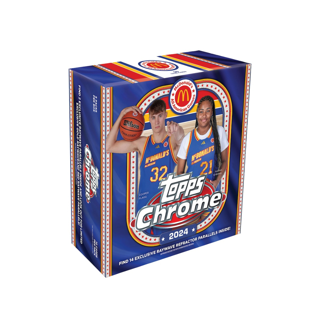 2024 Topps Chrome McDonald's All American Basketball Mega Box