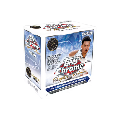 2023-24 Topps Chrome Sapphire Basketball Box – Burbank Cards
