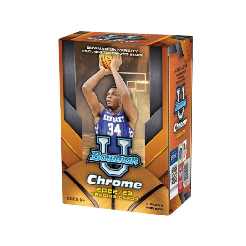 2022-23 Bowman Chrome University Basketball Blaster Box