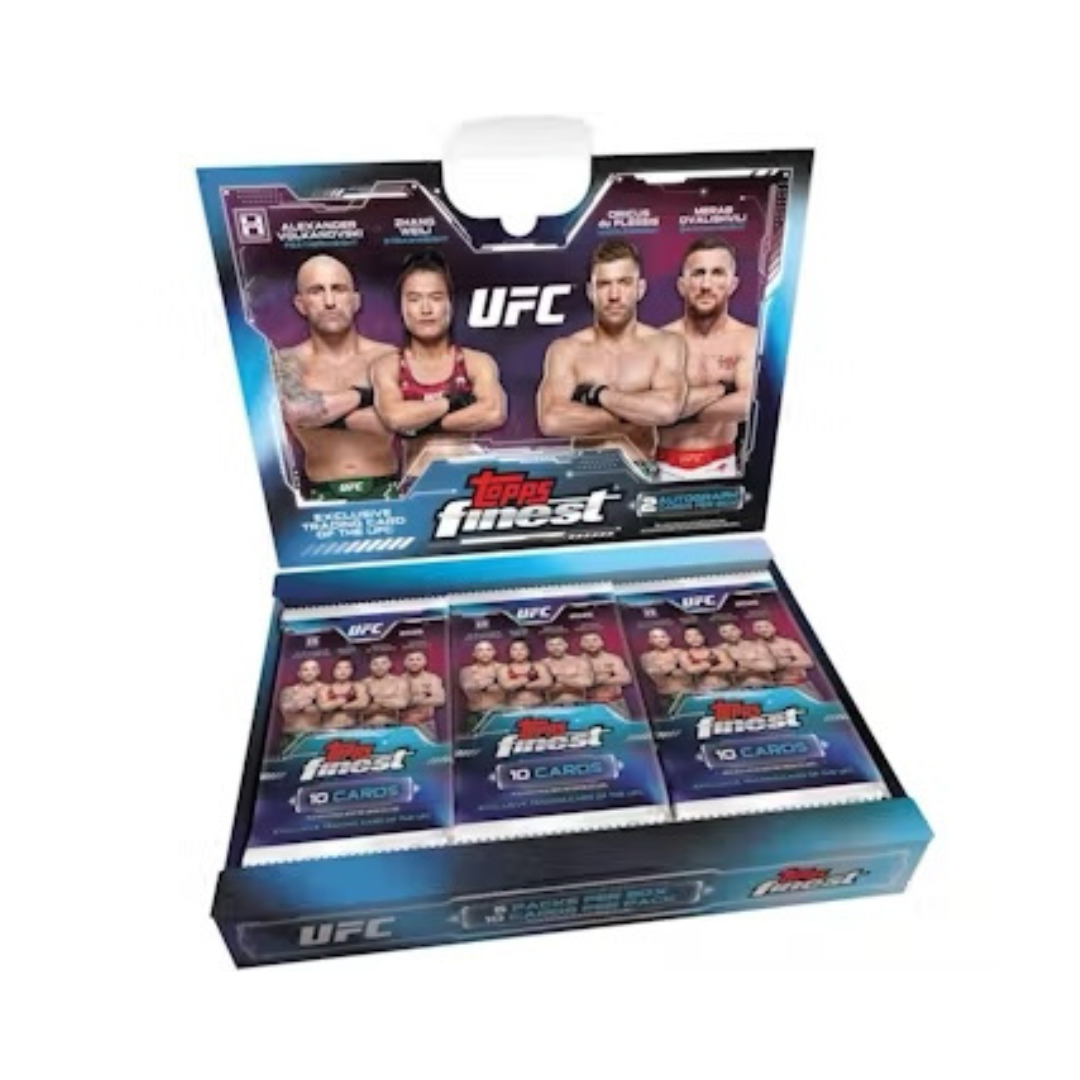 2025 Topps UFC Finest Hobby Box – Burbank Cards