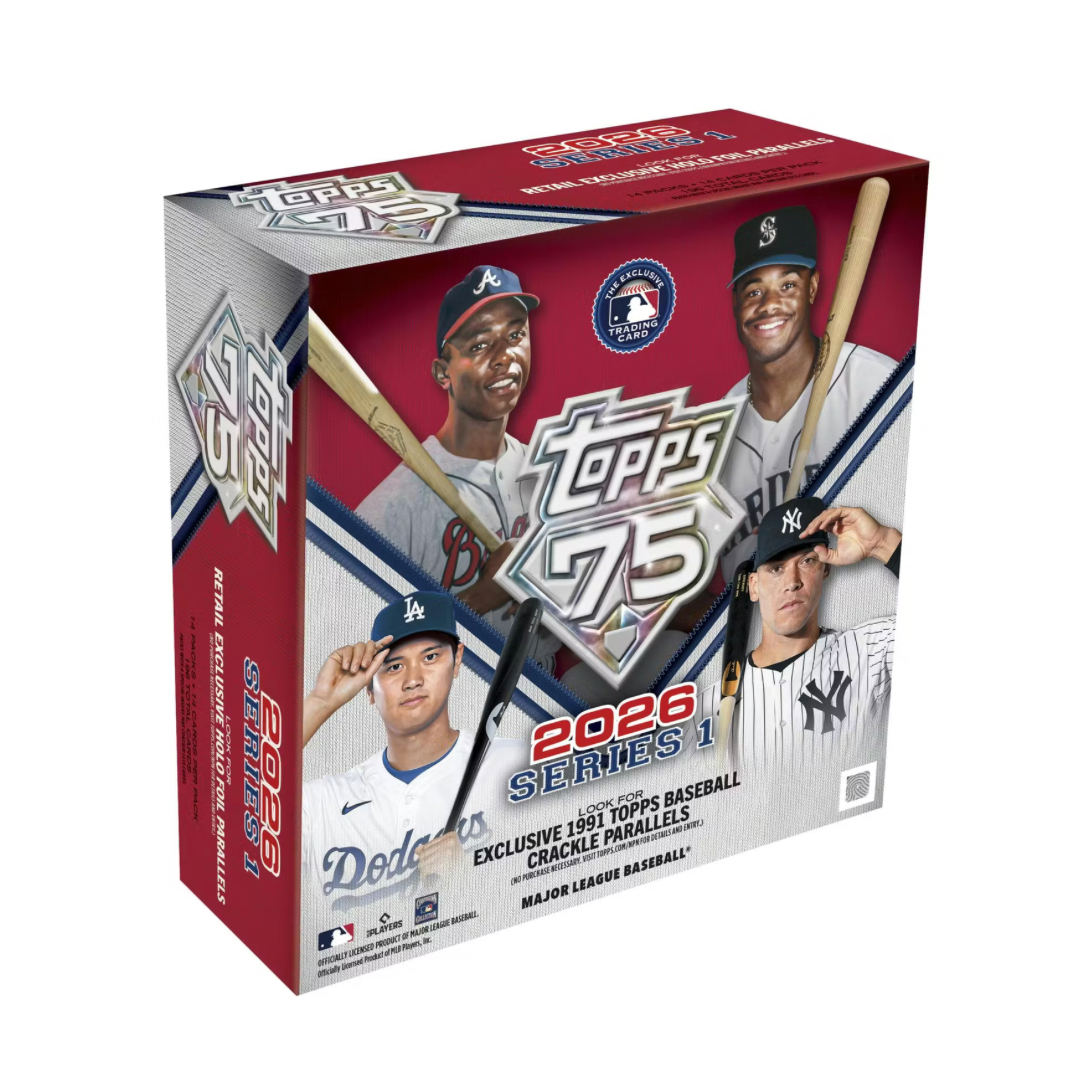 2026 Topps Series 1 Baseball Mega Box – Burbank Cards