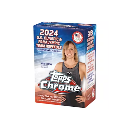 2024 Topps Chrome U.S. Olympic & Paralympic Hopefuls Blaster Box 