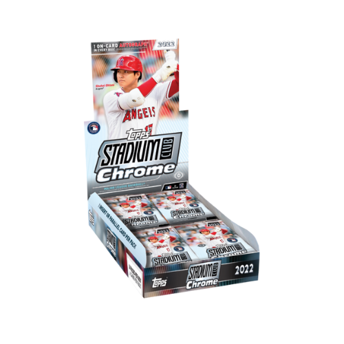 2022 Topps Stadium Club Chrome Baseball Hobby Box – Burbank