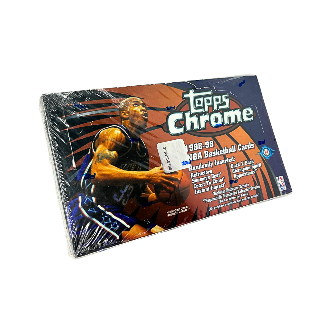 1998-99 Topps Chrome Basketball Hobby Box