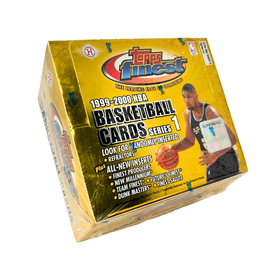 1999-00 Topps Finest Series 1 Basketball Hobby Box