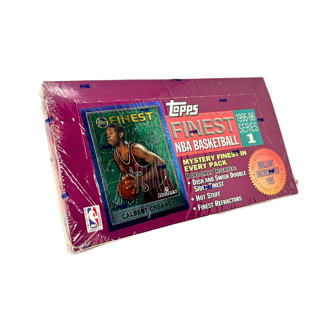 1995-96 Topps Finest Basketball Series 1 Hobby Box