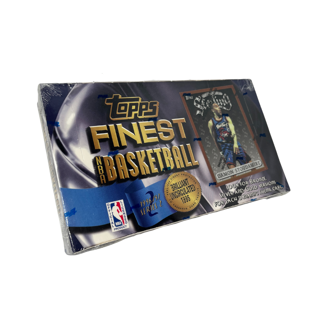 1996-97 Topps Finest Series 2 Basketball Hobby Box