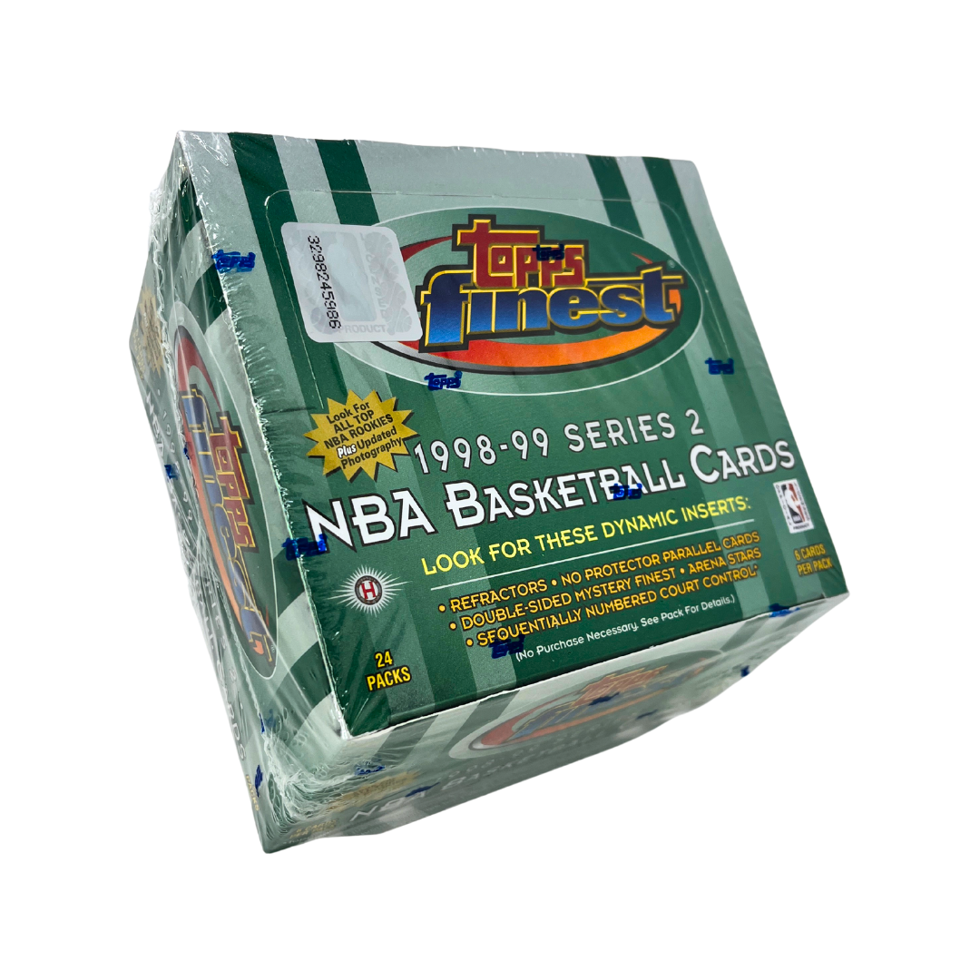 1998-99 Topps Finest Series 2 Basketball Hobby Box