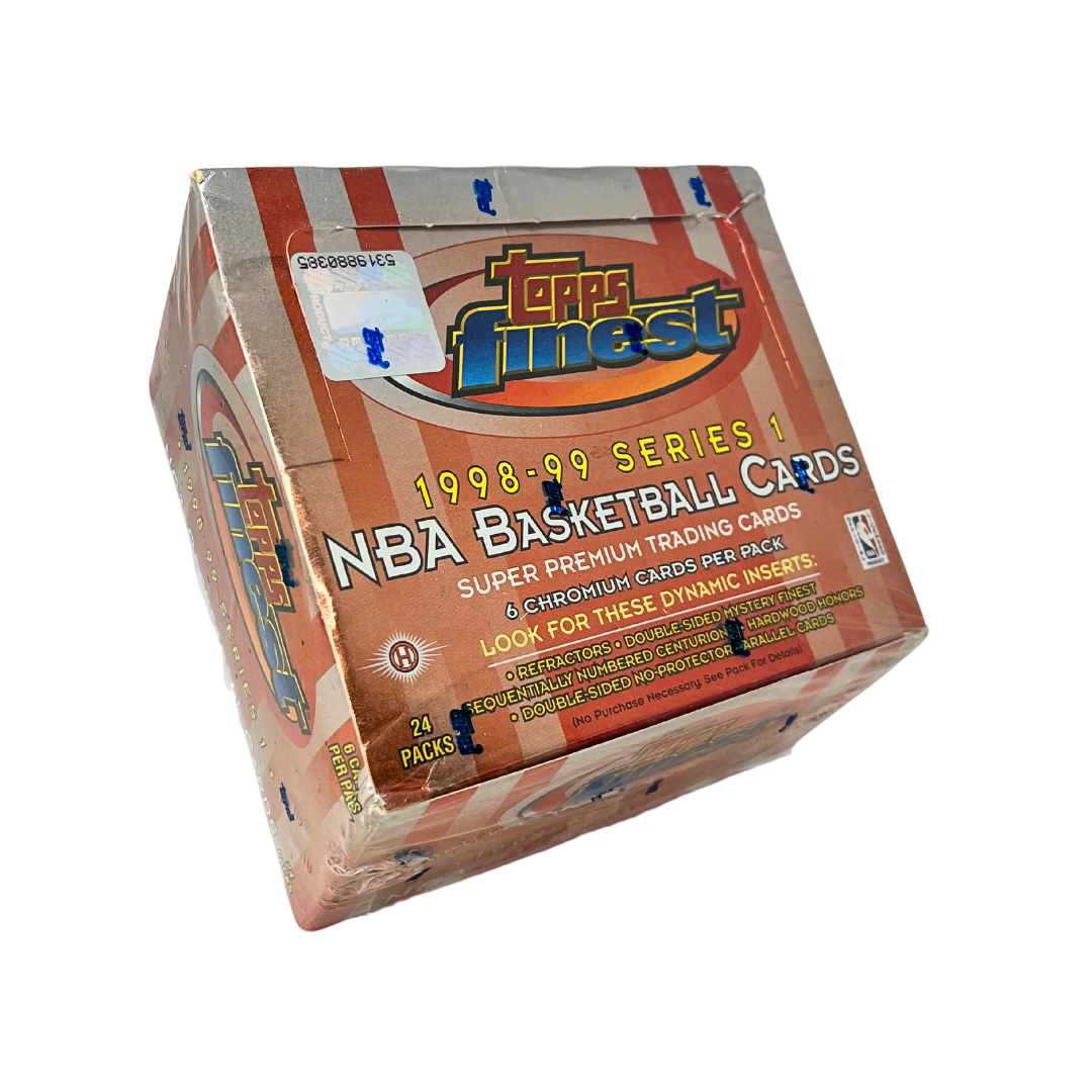 1998-99 Topps Finest Series 1 Basketball Hobby Box