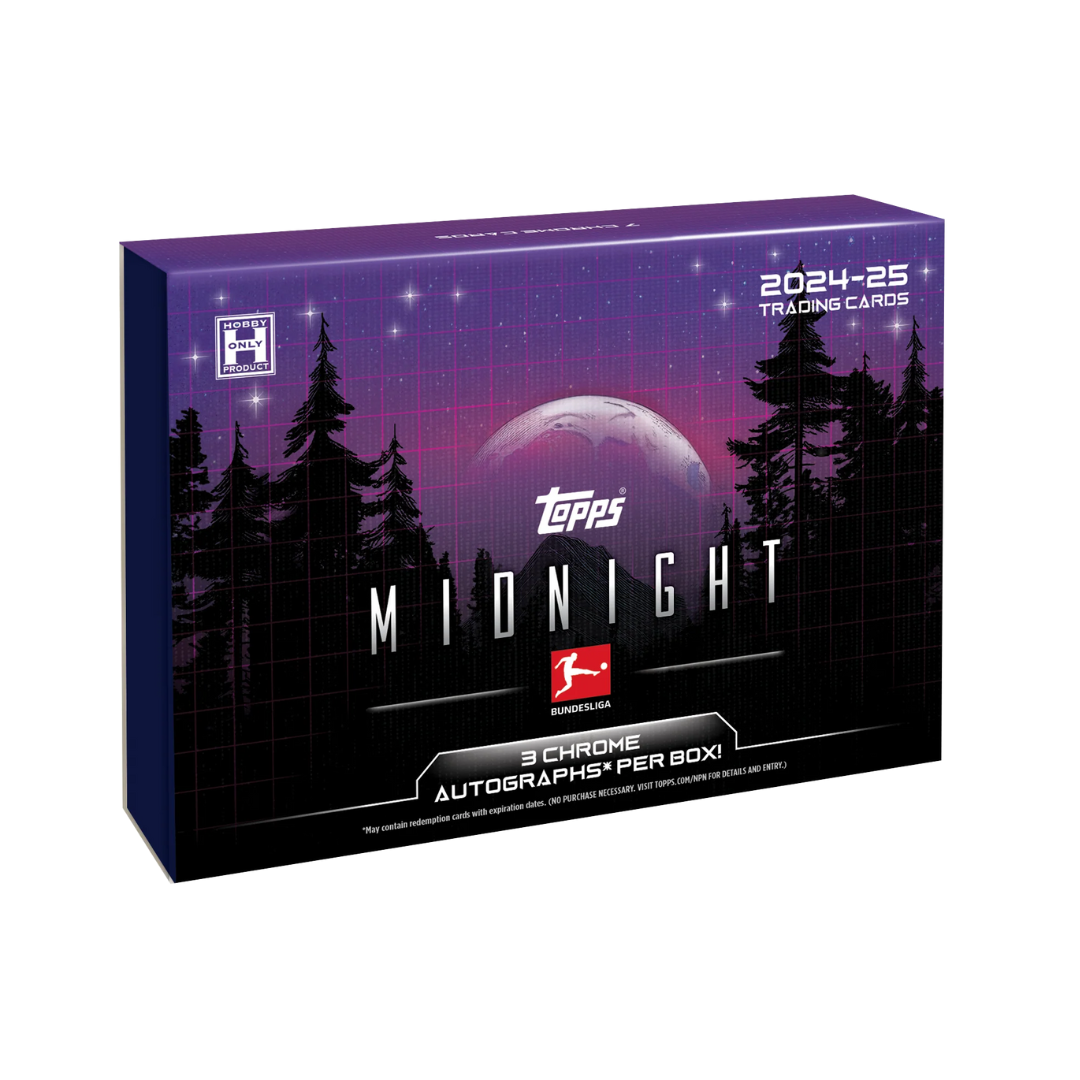 2024-25 Topps Midnight Bundesliga Soccer Hobby Box
