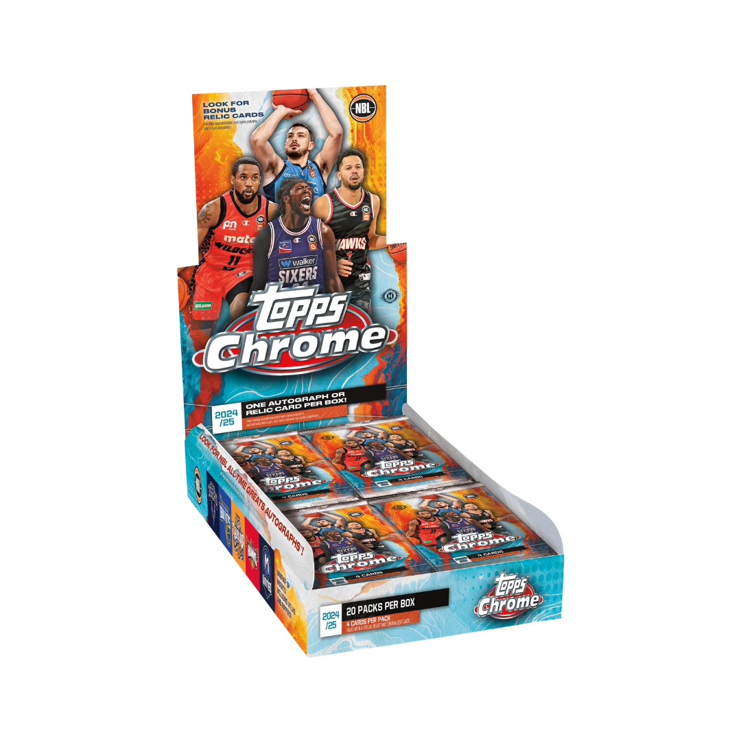 2024-25 Topps Chrome NBL Basketball Hobby Box