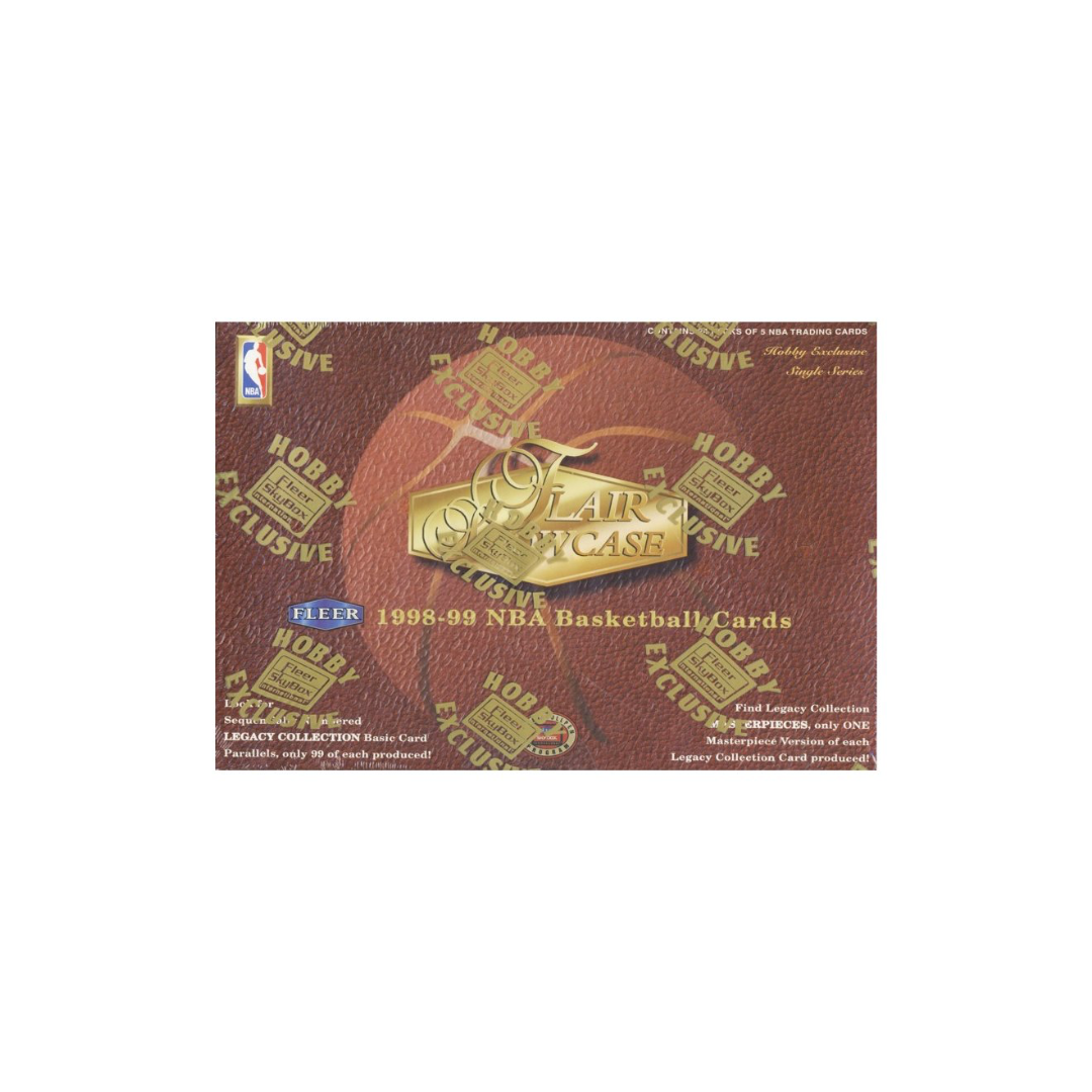 1998-99 Flair Showcase Basketball Hobby Box