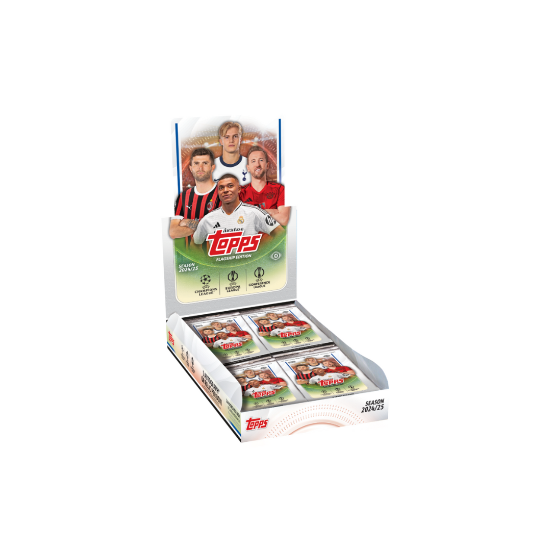 2024-25 Topps UEFA Club Competitions Soccer Hobby Box
