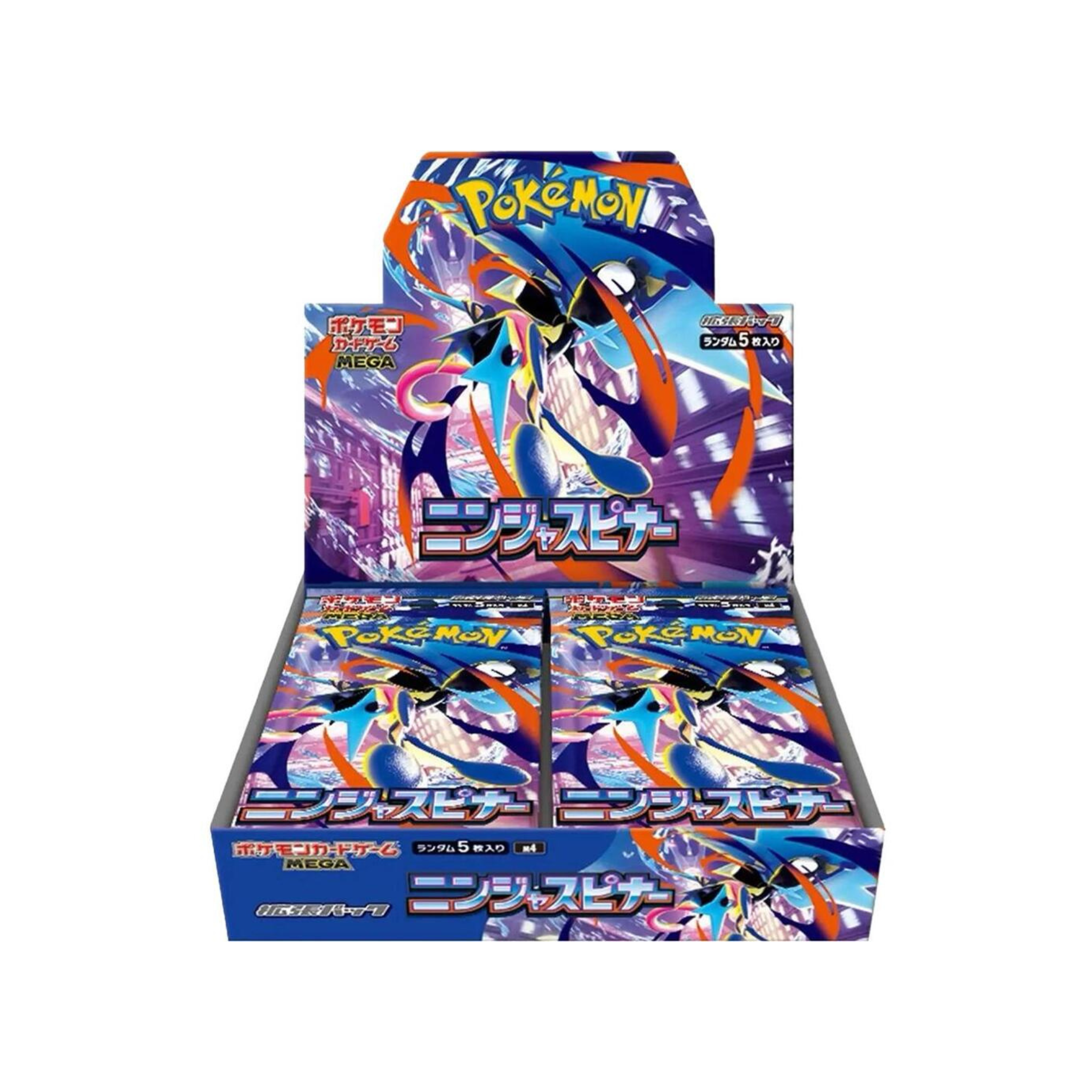 Pokemon Ninja Spinner Japanese Booster Box (M4) Burbank Cards Pokemon Ninja Spinner Japanese Booster Box (M4) Burbank Cards