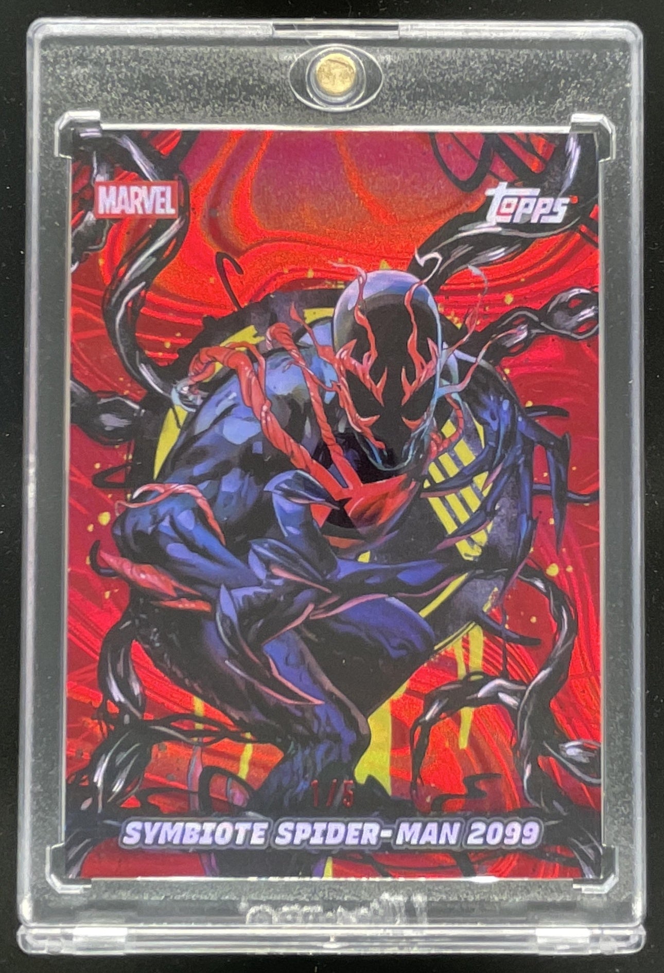 アンドリューガーフィールド 直筆サイン MARVEL LEAF マーベル 2026 Topps Mint Marvel Symbiote Takeover Red Carnage Symbiote