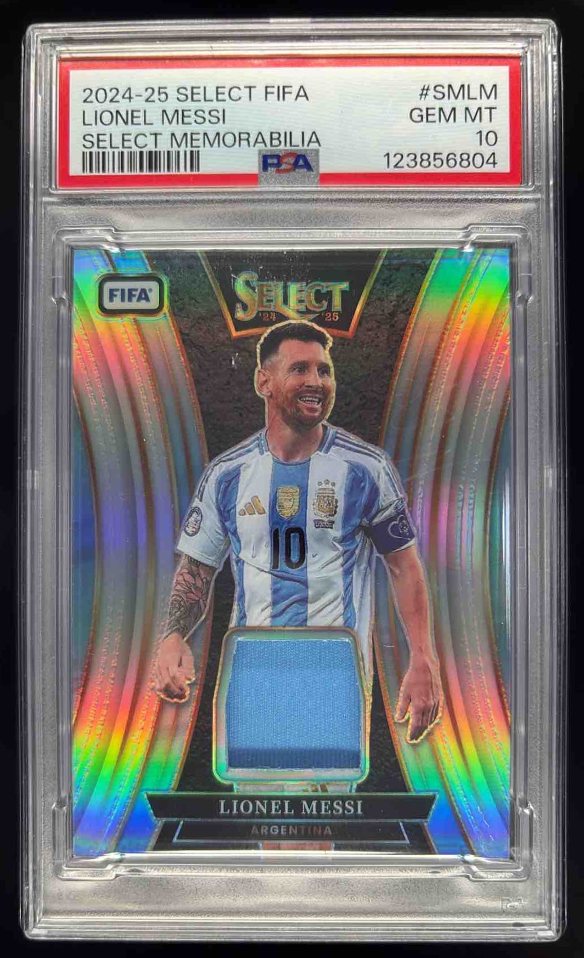 2024-25 Panini Select FIFA Select Memorabilia #SM-LM Lionel