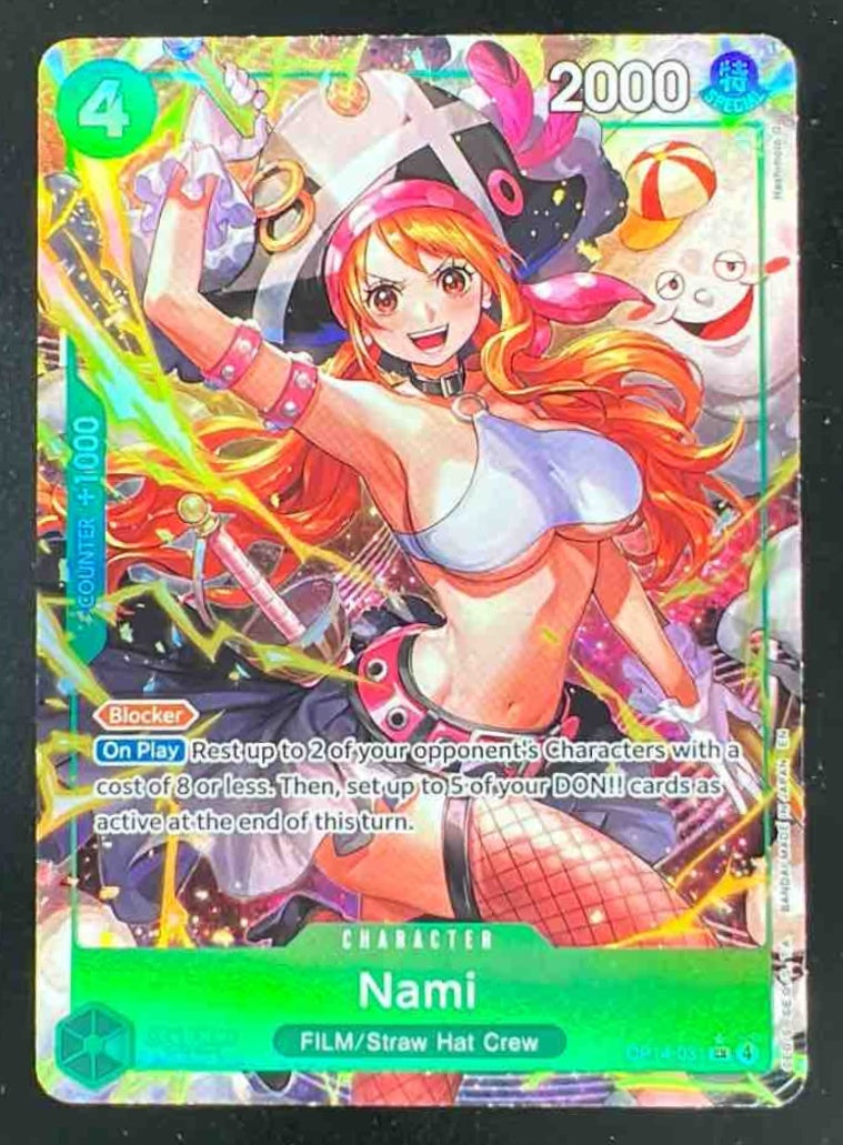 nami Nami (041) - A Fist of Divine Speed - One Piece Card Game