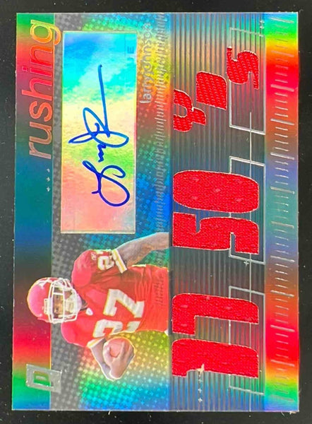 2006 Topps Paradigm Career Highs Triple Jersey Auto #RLJ Larry