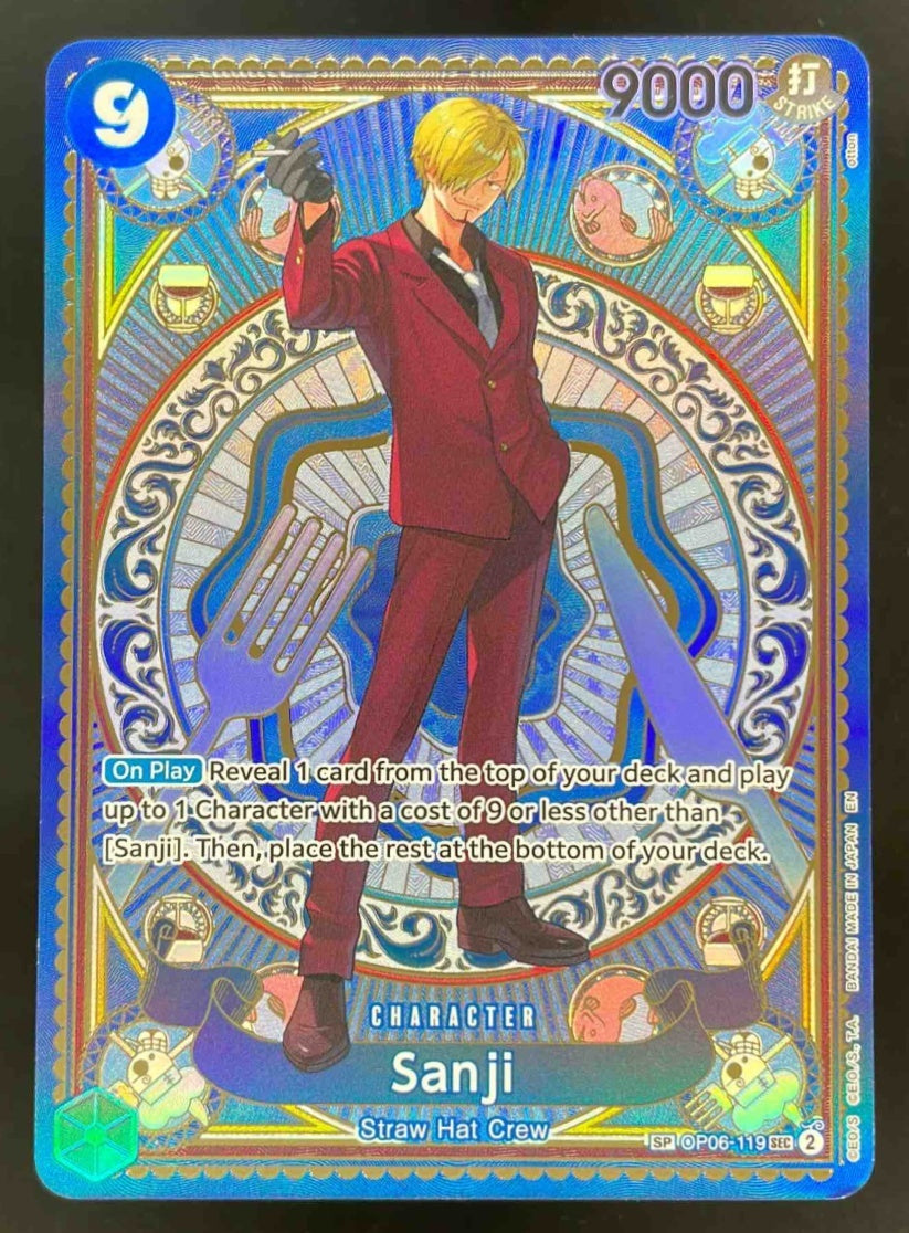 Sanji SP A Fist of Divine Speed (OP11) OP06-119 PSA 10 | Shop Retro Video Games and More Sanji SP A Fist of Divine Speed (OP11) OP06-119 PSA 10 | Shop Retro Video Games and More