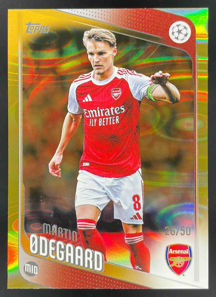 2025-26 Topps UEFA Club Competitions Gold Raindrops #157 Martin
